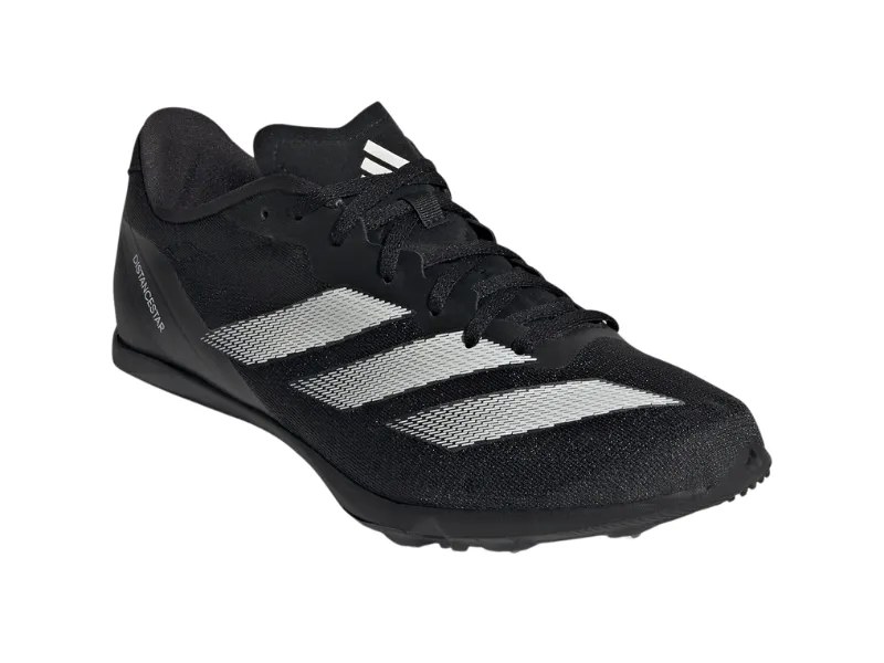 Adidas Distancestar Running Spikes (Core Black/Zero Met/Spark)