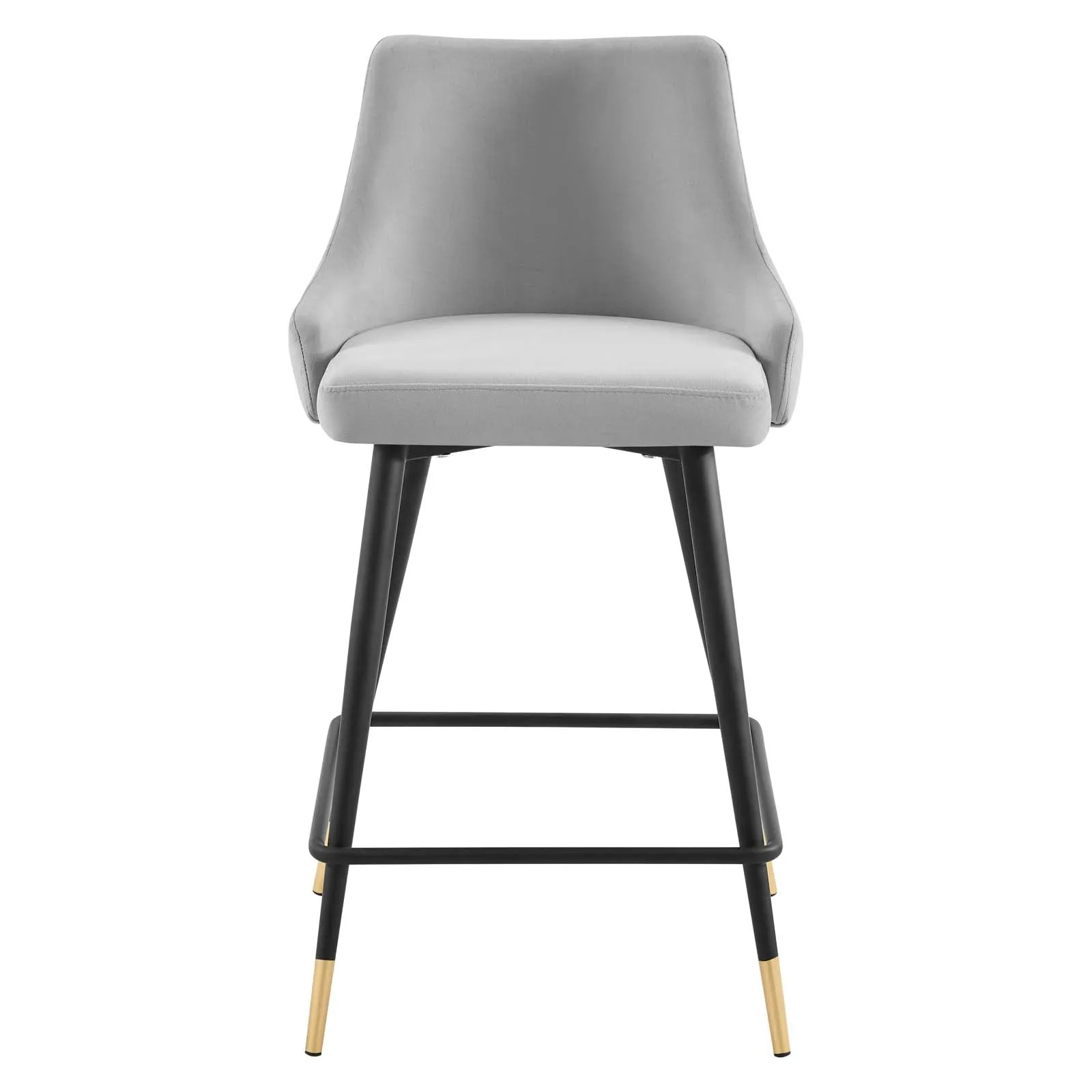 Adorn Performance Velvet Counter Stool - Luxurious, Stain-Resistant Comfort for Dining Spaces