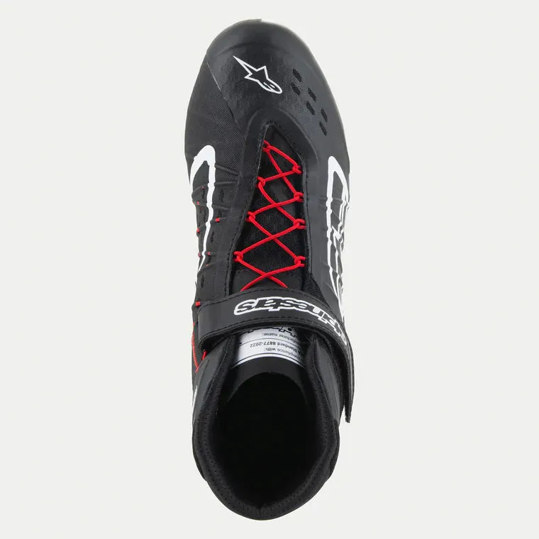 ALPINESTARS 2712124_123_13 Karting shoes TECH-1 KX V3 FIA 8877-2022 - Black / White / Red, Size 13