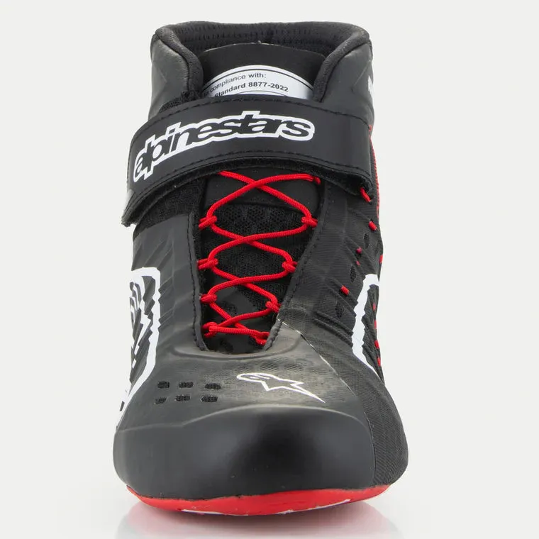 ALPINESTARS 2712124_123_13 Karting shoes TECH-1 KX V3 FIA 8877-2022 - Black / White / Red, Size 13