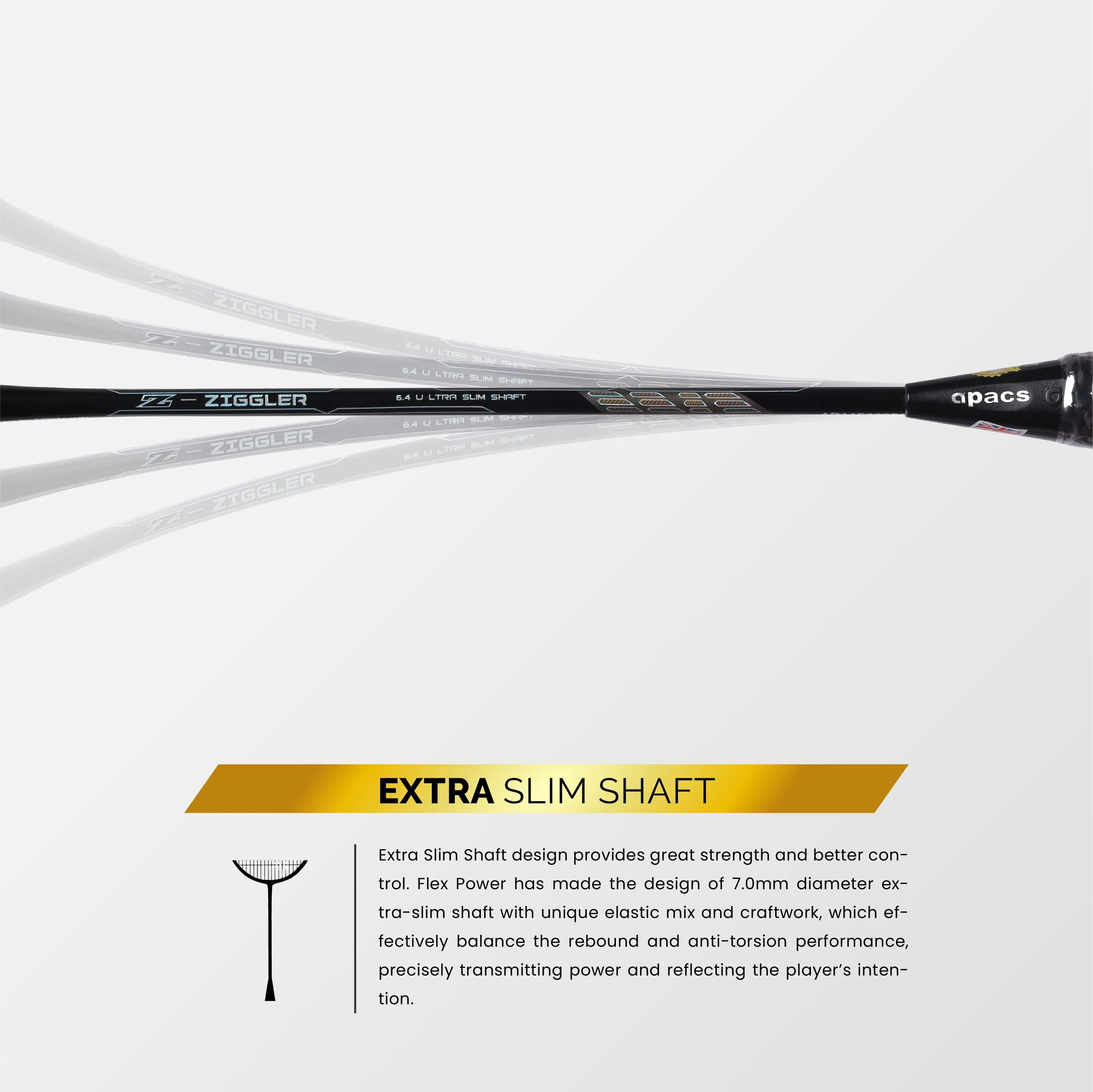 Apacs Z Ziggler Badminton Racket