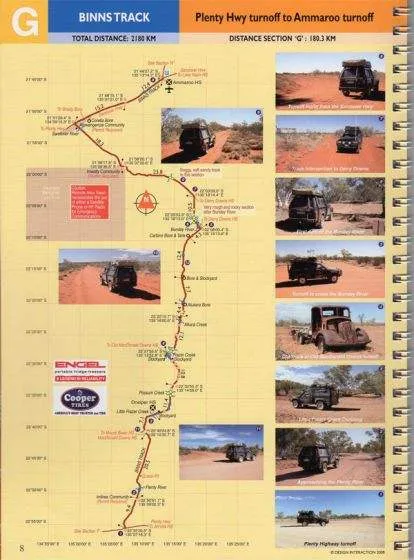 Binn`s Track Outback Travellers Guide (2008)