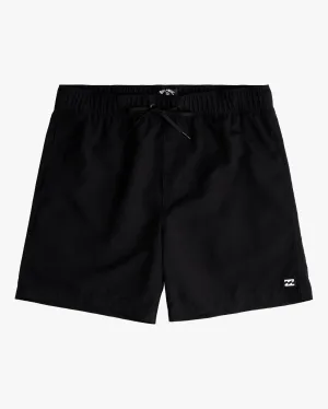 Boy's 2-7 Boy's 2-7 All Day Lb Elastic Waist Shorts - Black