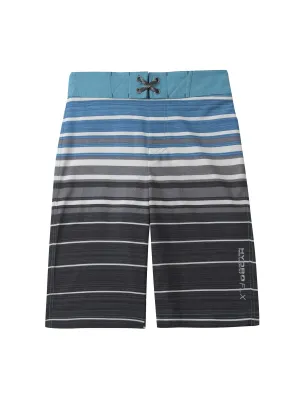 Boys' Splash Stripe Swim Shorts