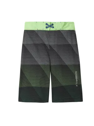 Boys' Surf The Grid Hydroflx Swim Shorts