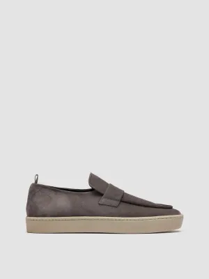 BUG 001 - Gray Suede Loafer Sneakers