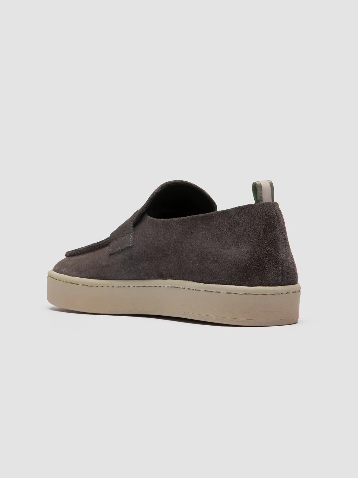 BUG 001 - Gray Suede Loafer Sneakers