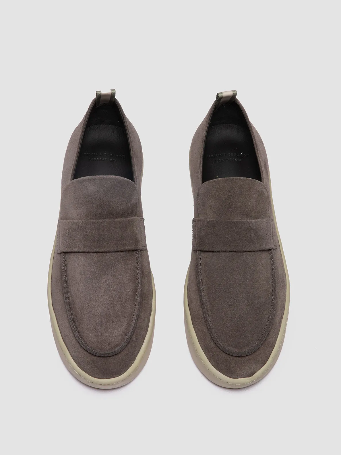 BUG 001 - Gray Suede Loafer Sneakers