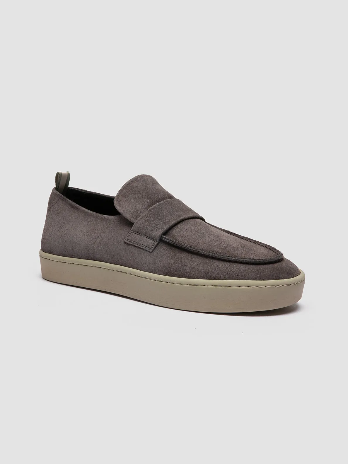 BUG 001 - Gray Suede Loafer Sneakers