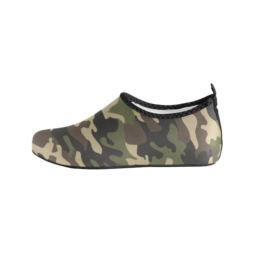 Camouflage Kid's Slip-On Water Shoes