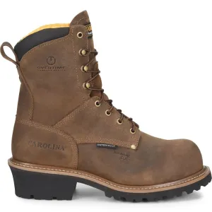 Carolina 8" Logger Composite Toe / Waterproof - Wide - Mens