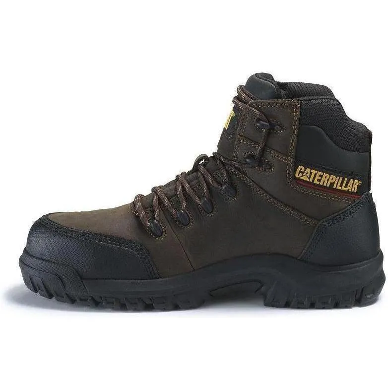 CAT Men's Resorption WP Comp Toe Work Boot - Black - P90977