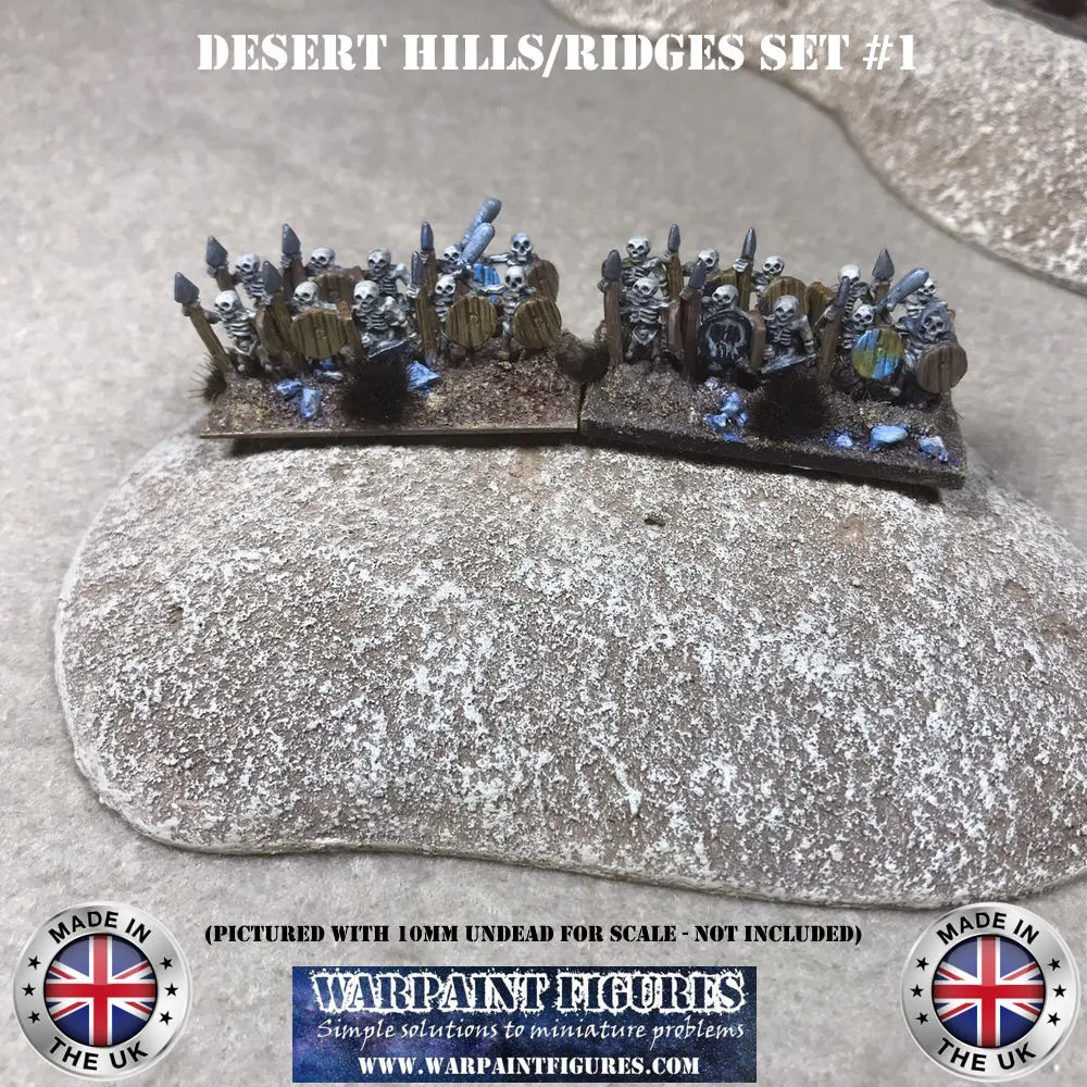 Desert Terrain Hill/Ridges Set #1