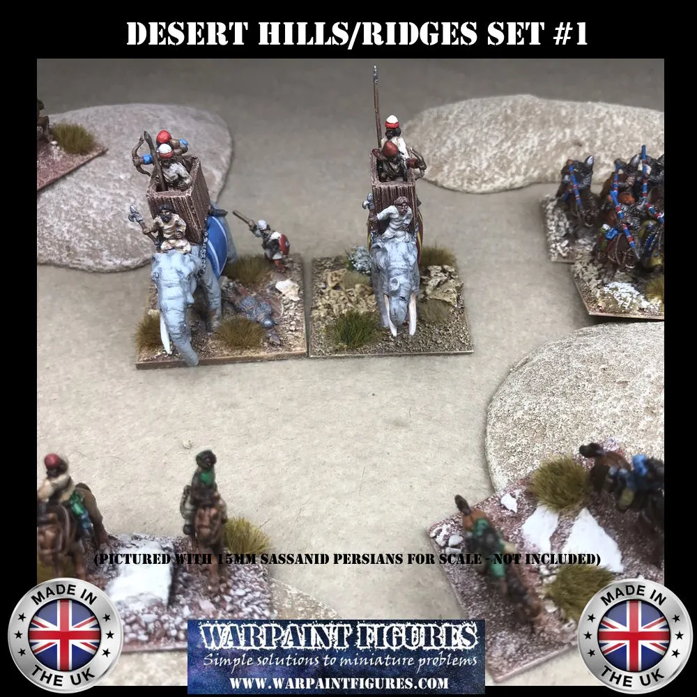 Desert Terrain Hill/Ridges Set #1