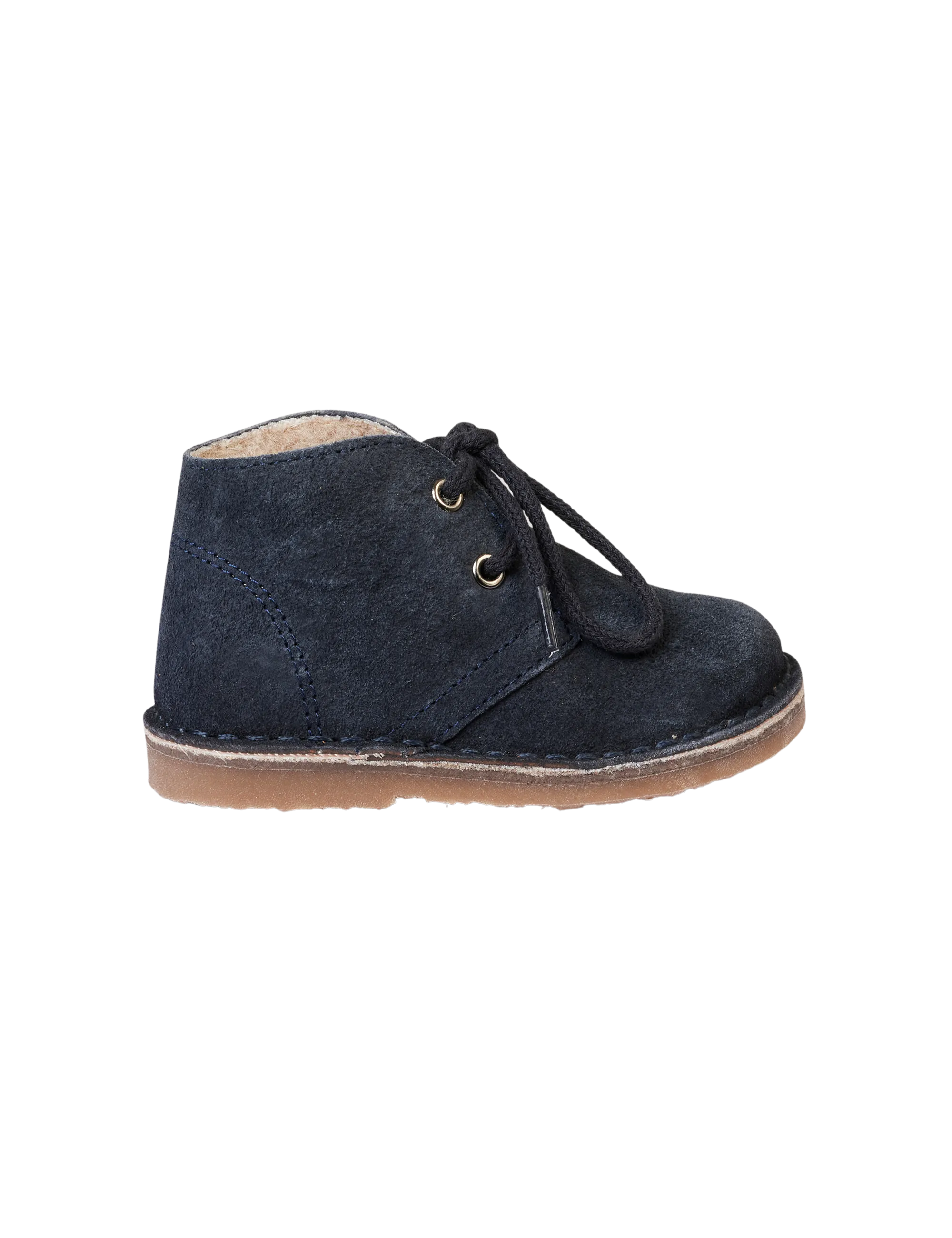 Desert Winter Boot Lace - Navy Suede