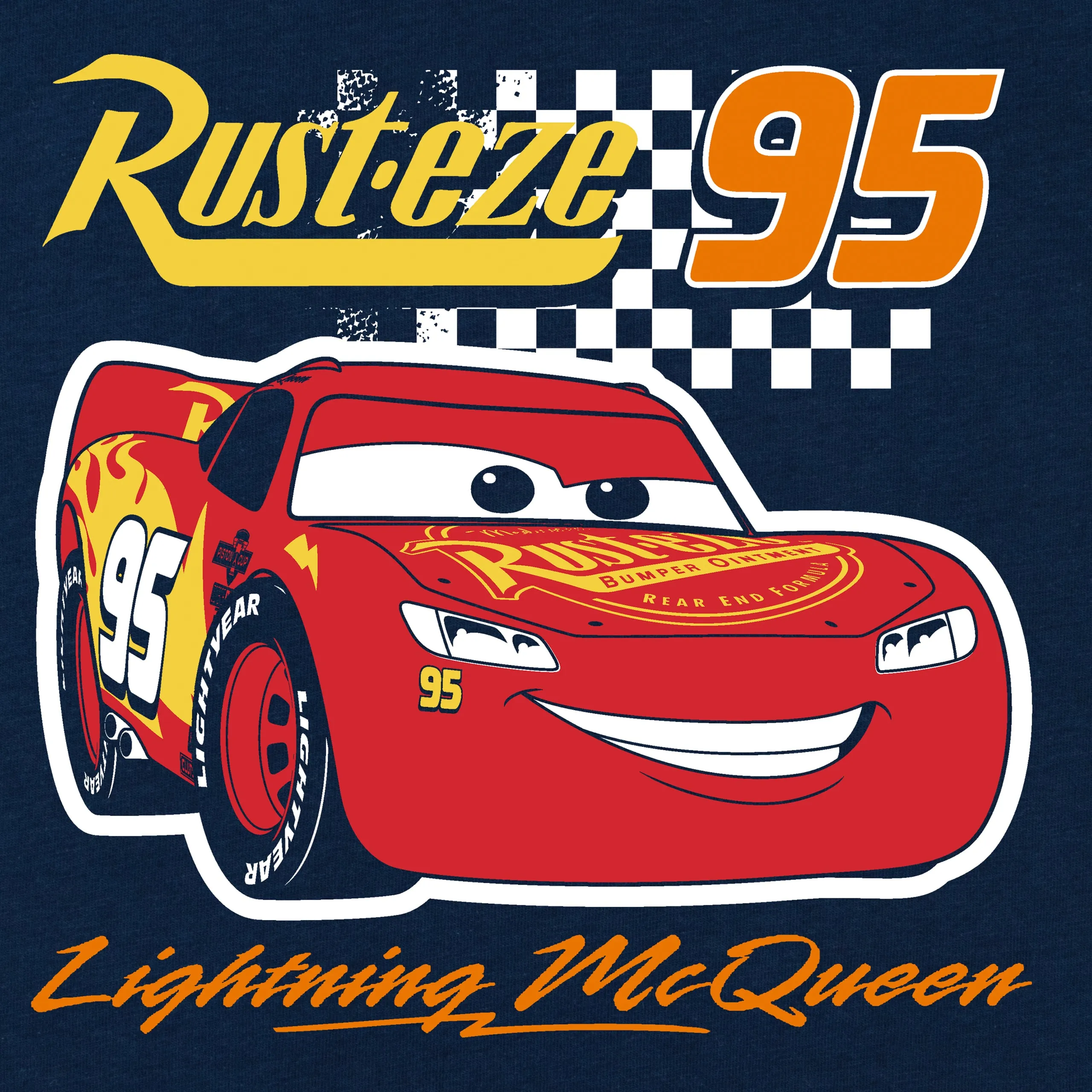 Disney Cars T-Shirt Lightning McQueen