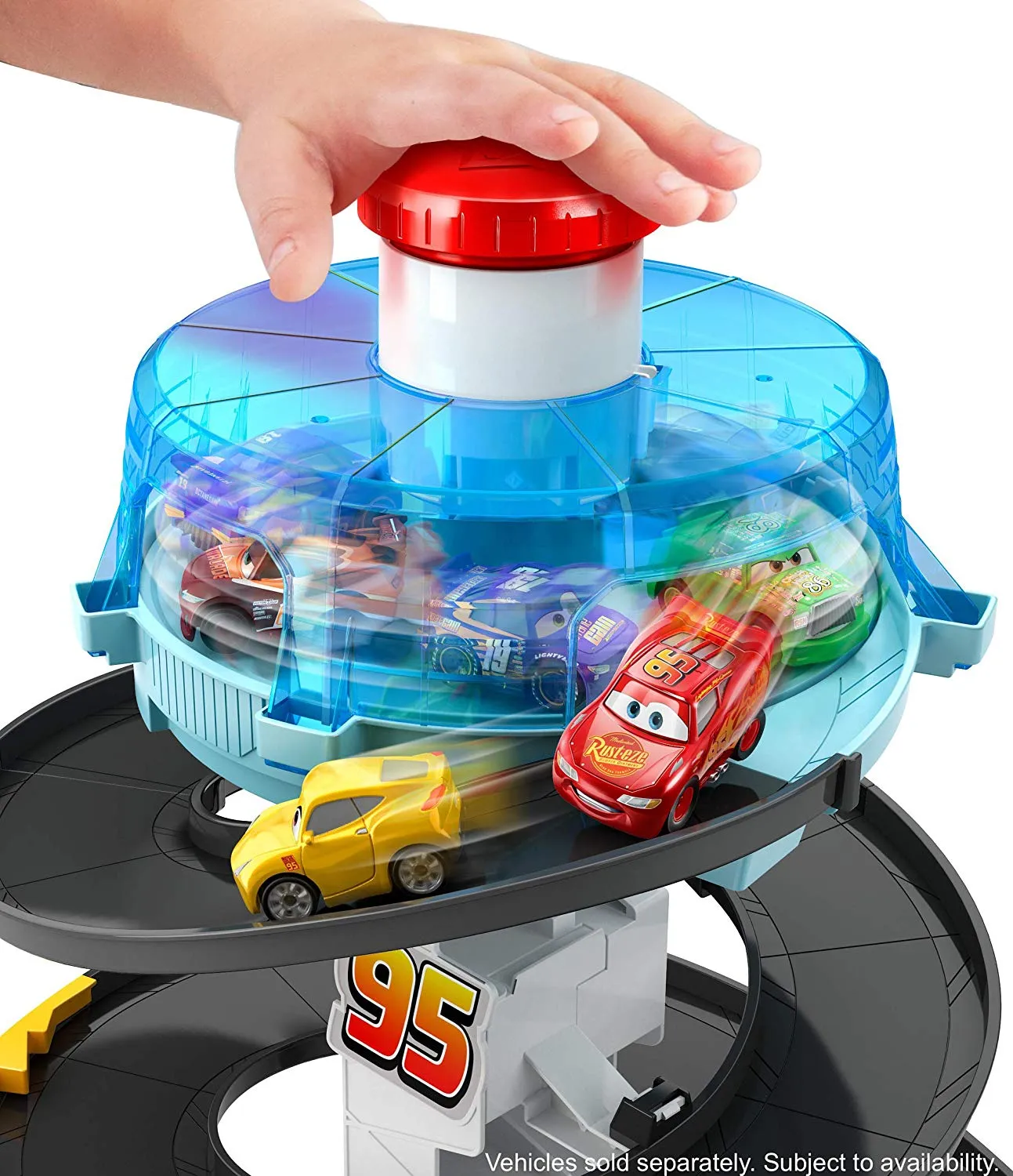 Disney/Pixar Cars Mini Racers Rust-eze Spinning Raceway Playset