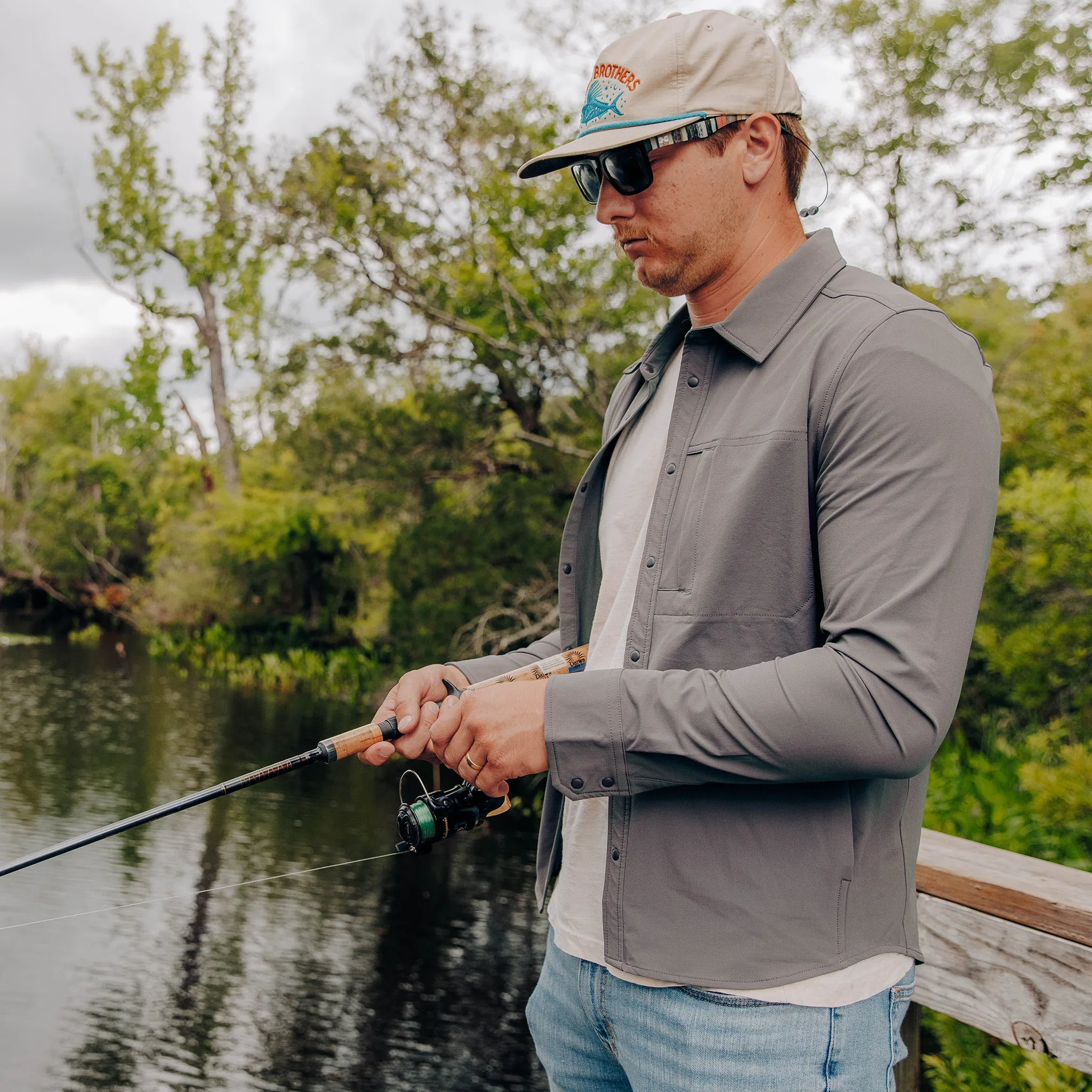 Everyday Overshirt in Graphite