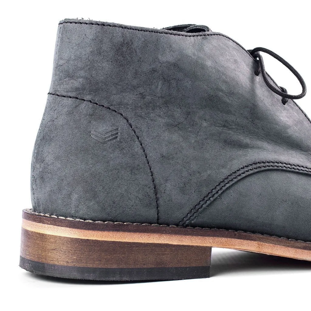 Farai Desert Boot - Black