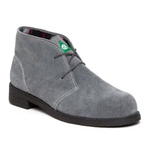 Feather Desert Grey Women's Steel Toe Suede Work Boot 120461