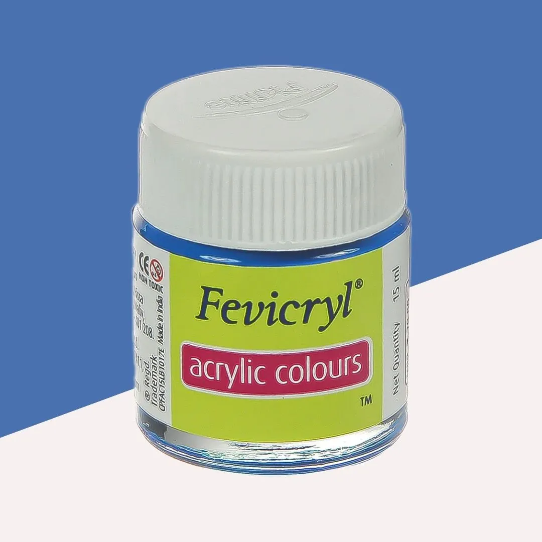 Fevicryl Acrylic Colour – Cerulean Blue ( Pack of 1 )