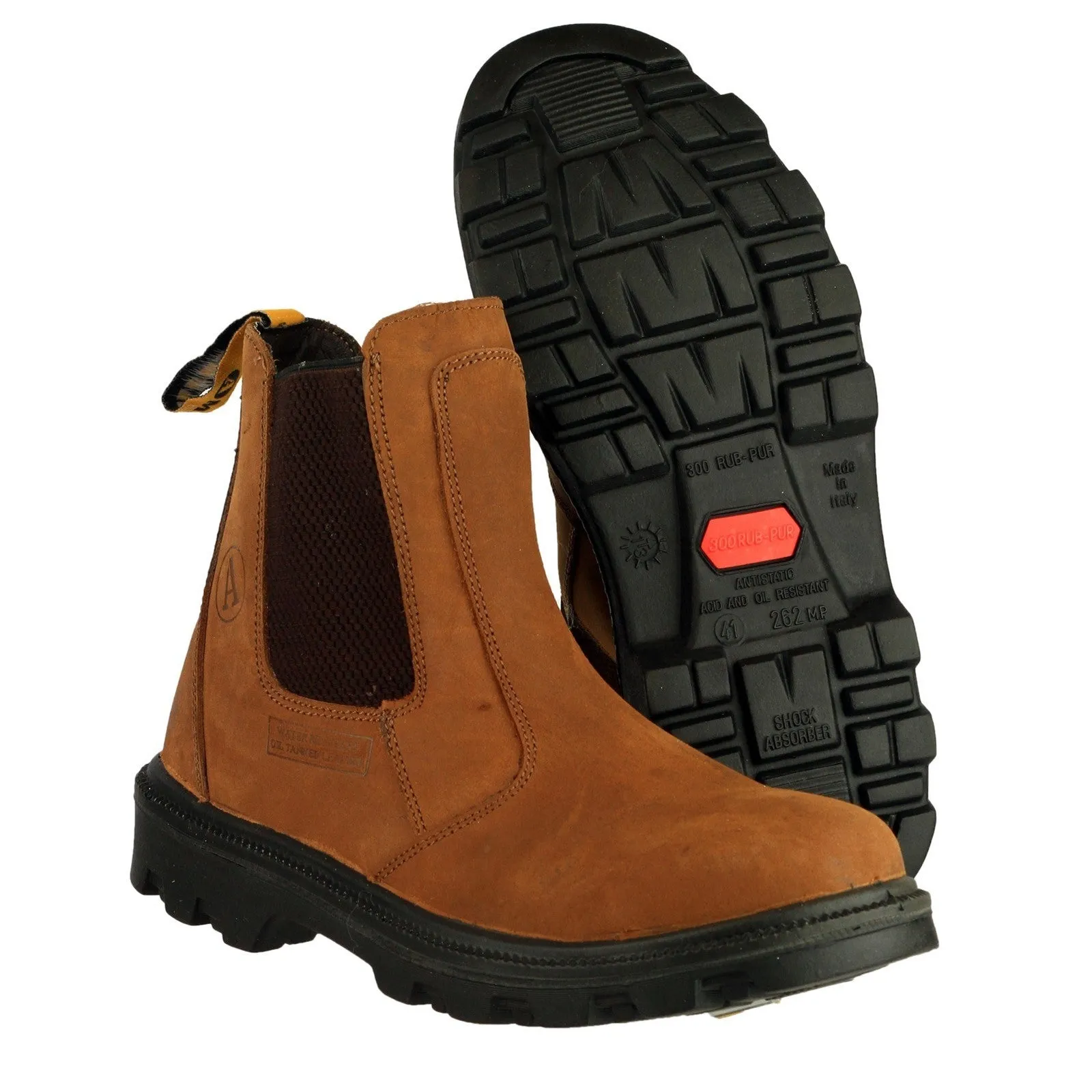 FS131 Water Resistant Pull on Safety Dealer Boot