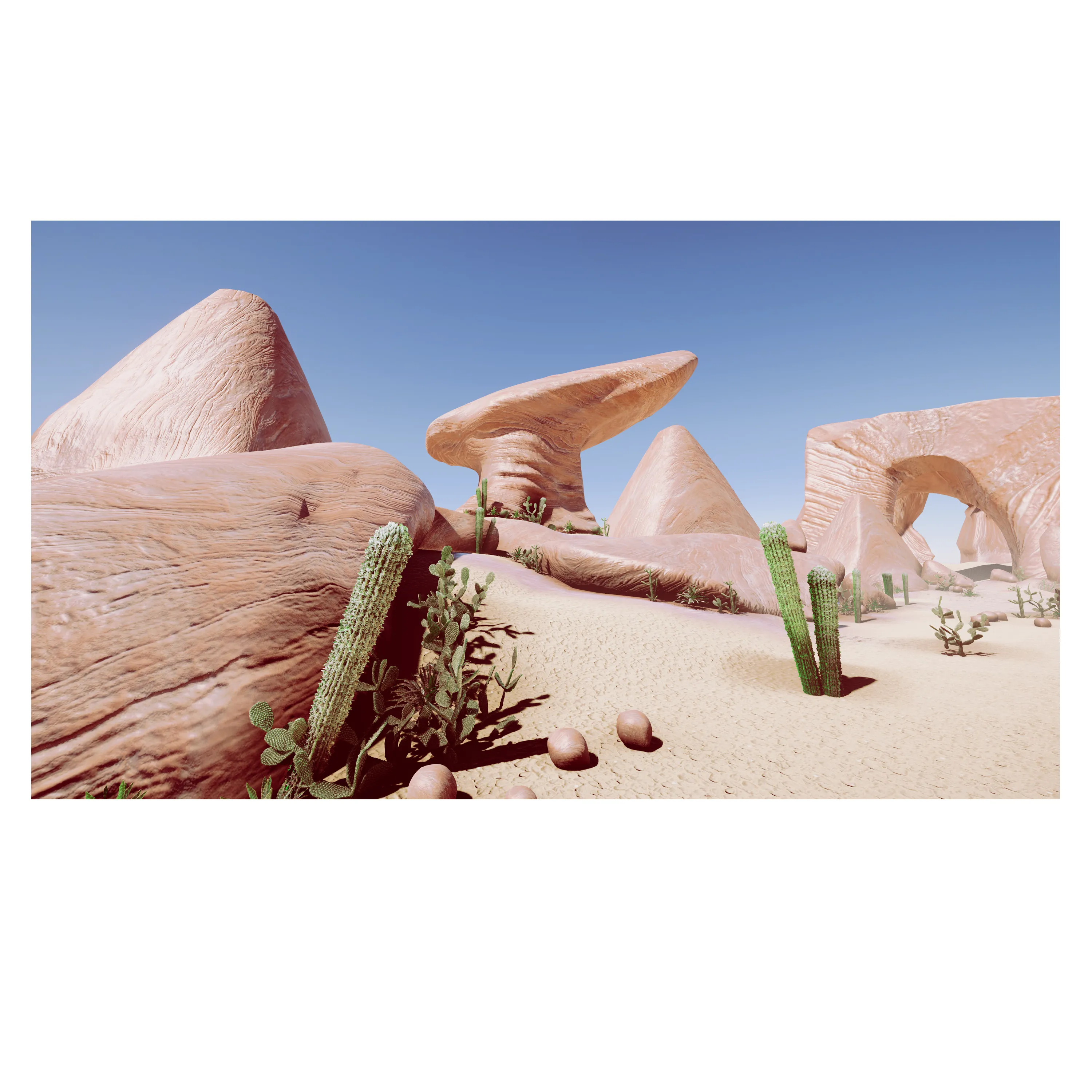 HDRP Desert Rock & Foliage Pack