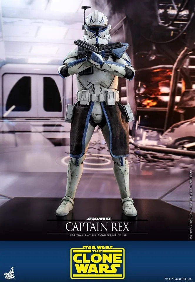 Hot Toys - TMS018 - Star Wars: The Clone Wars - 1/6 Captain Rex Collectible Figure