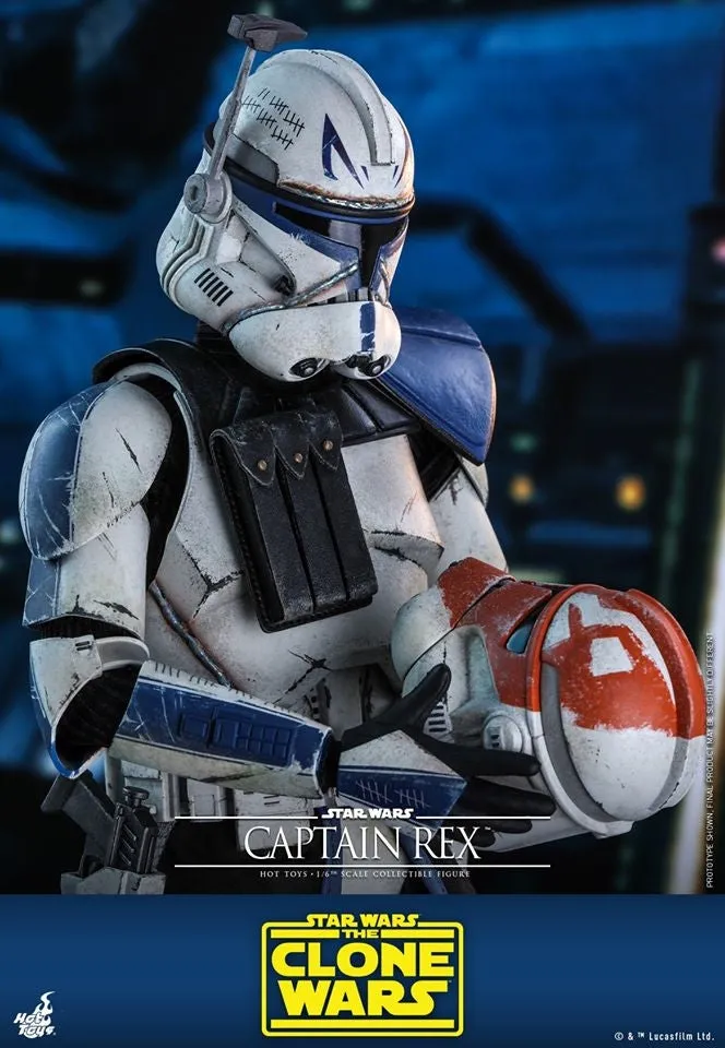 Hot Toys - TMS018 - Star Wars: The Clone Wars - 1/6 Captain Rex Collectible Figure