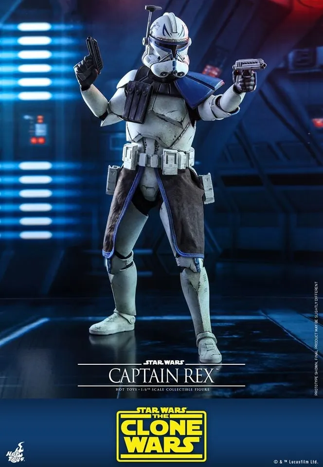 Hot Toys - TMS018 - Star Wars: The Clone Wars - 1/6 Captain Rex Collectible Figure