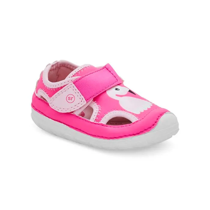 Infant Girl Stride Rite Soft Motion Splash in Pink Flamingo