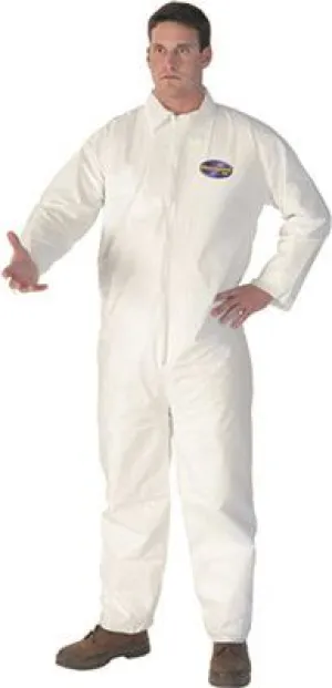 Kleenguard* A40 Liquid And Particle Protection Coveralls Zipper Front White 2Xl