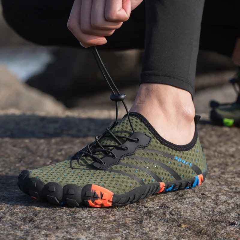 Lace-Up Quick-Drying Aqua Sock Barefoot Water Shoes