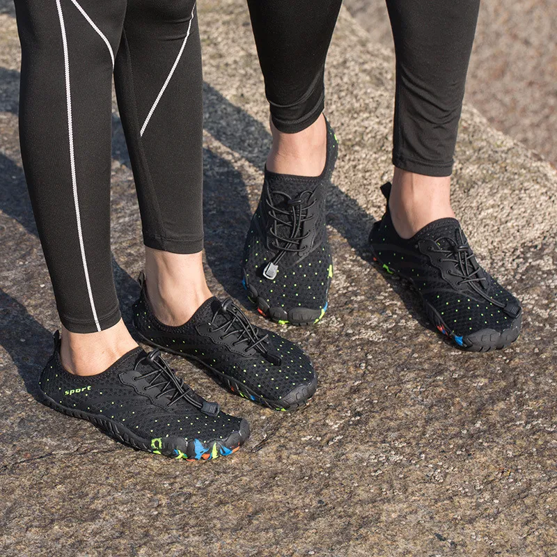 Lace-Up Quick-Drying Aqua Sock Barefoot Water Shoes