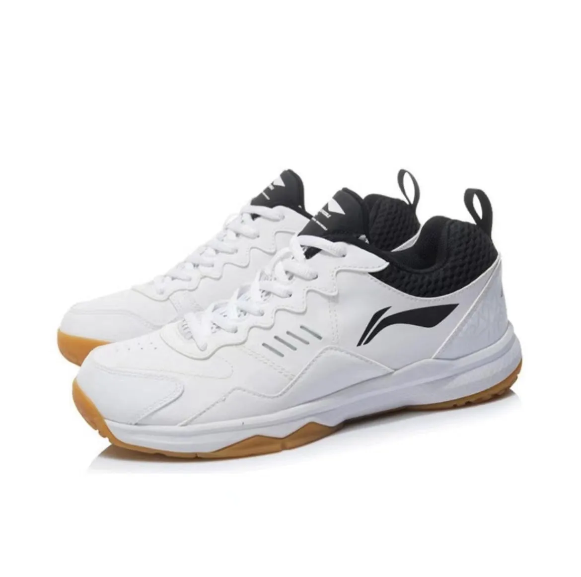 Li-Ning Almighty King 2 1V1 Badminton Shoes - White/Black