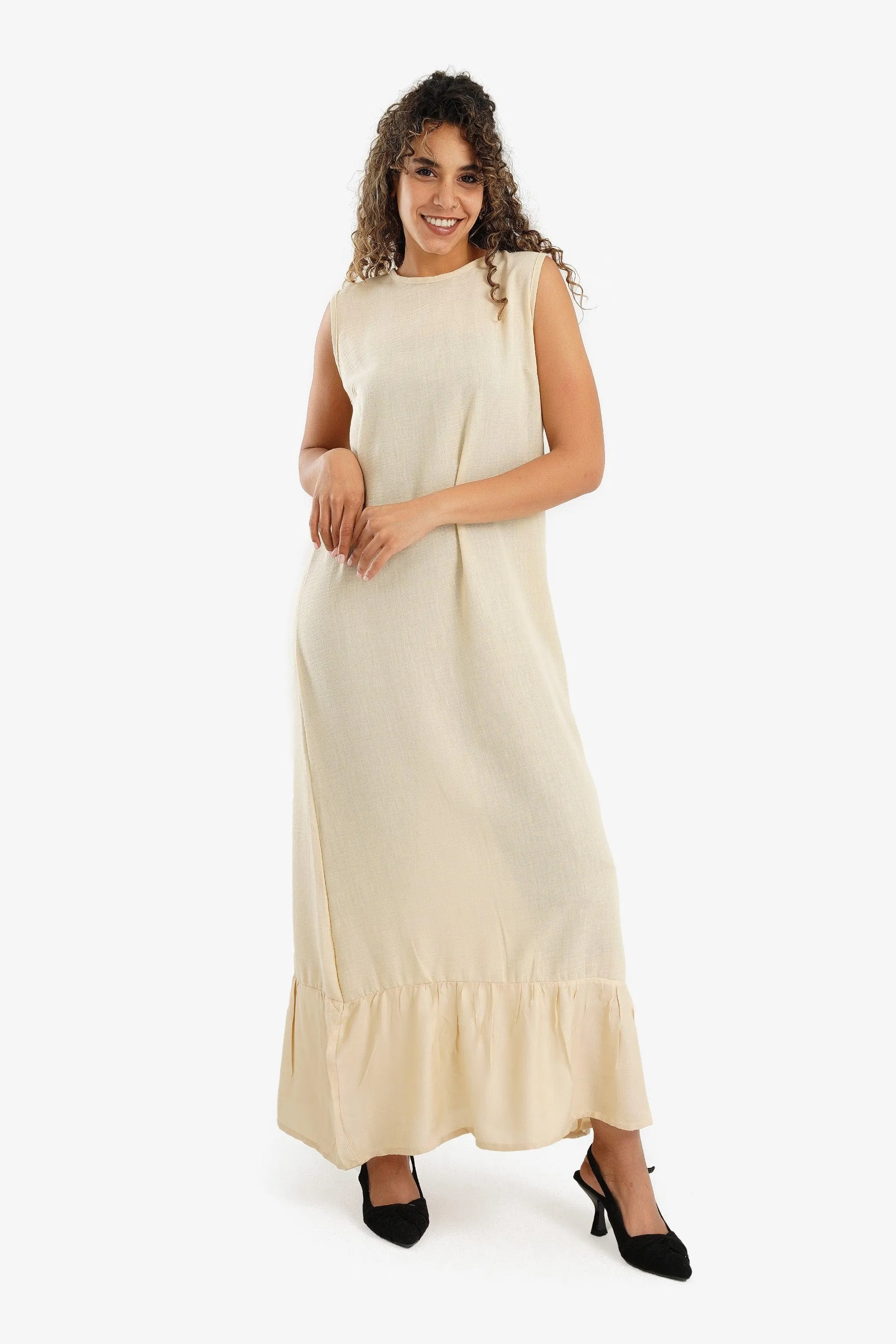 Linen Relaxed Fit Dress