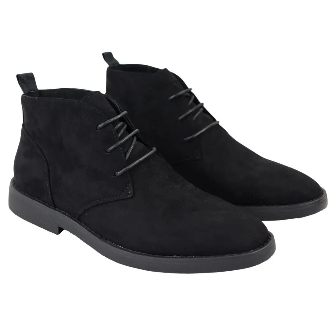 Mens's Chukka Desert Lace Up Ankle Boots