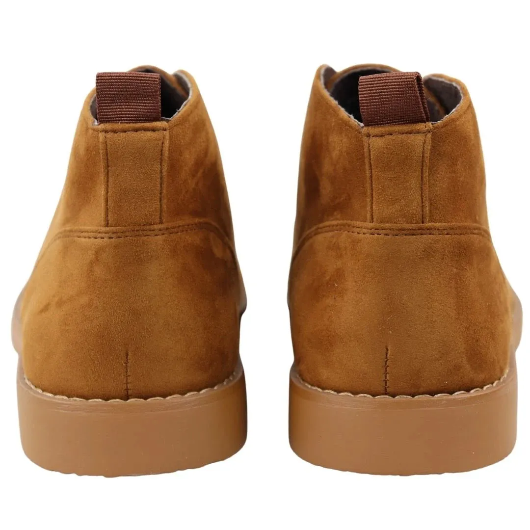 Mens's Chukka Desert Lace Up Ankle Boots