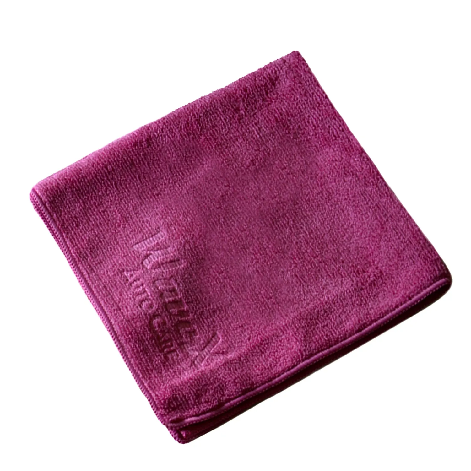 Microfiber Car Cleaning Cloth-Pink-40x40cm-350 GSM