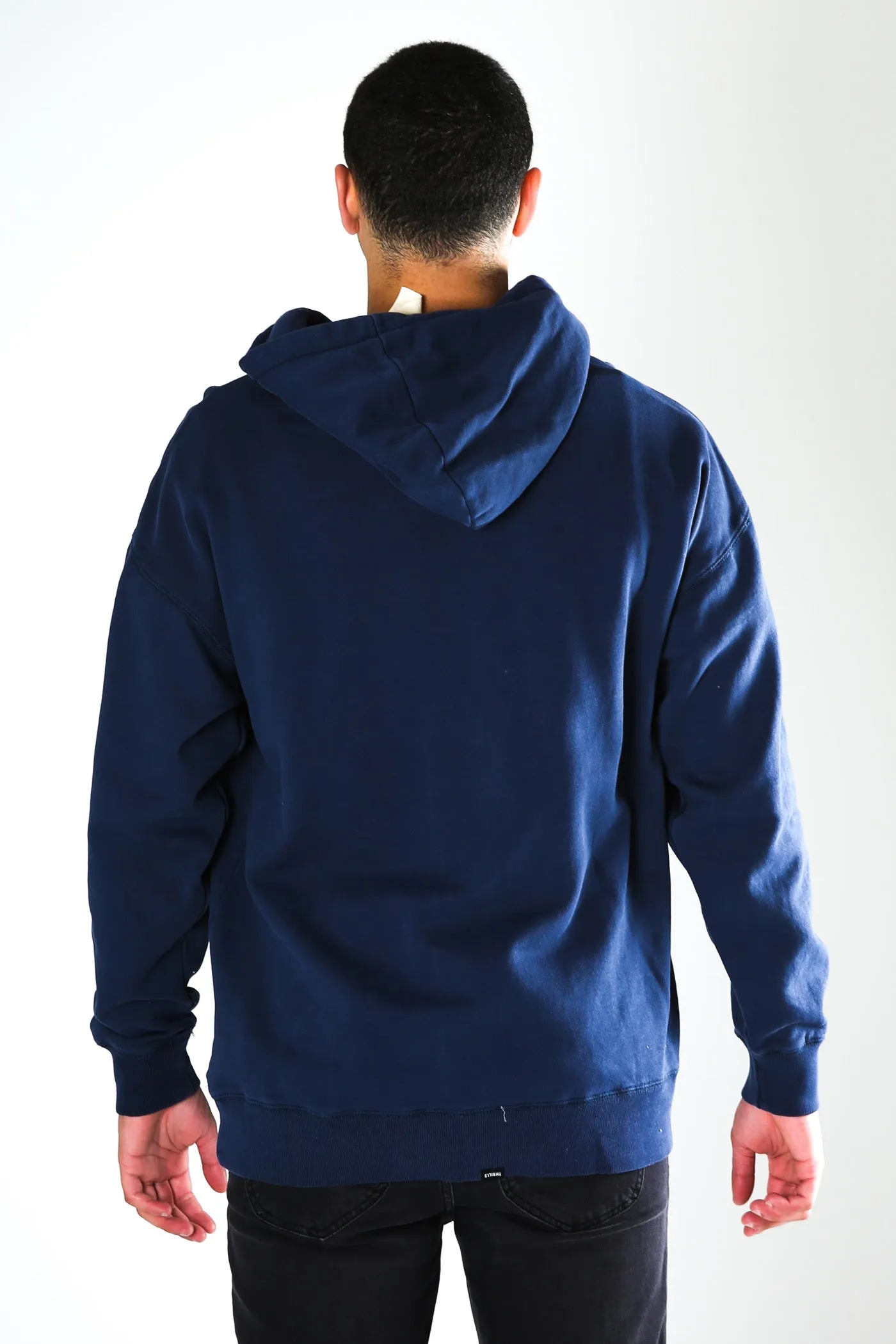 Minimal Thrills Slouch Pull On Hood Ink