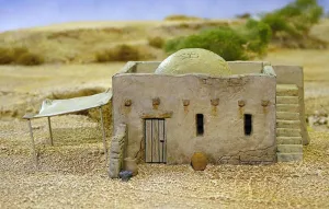 Mud Brick House & Accessory sprue 1