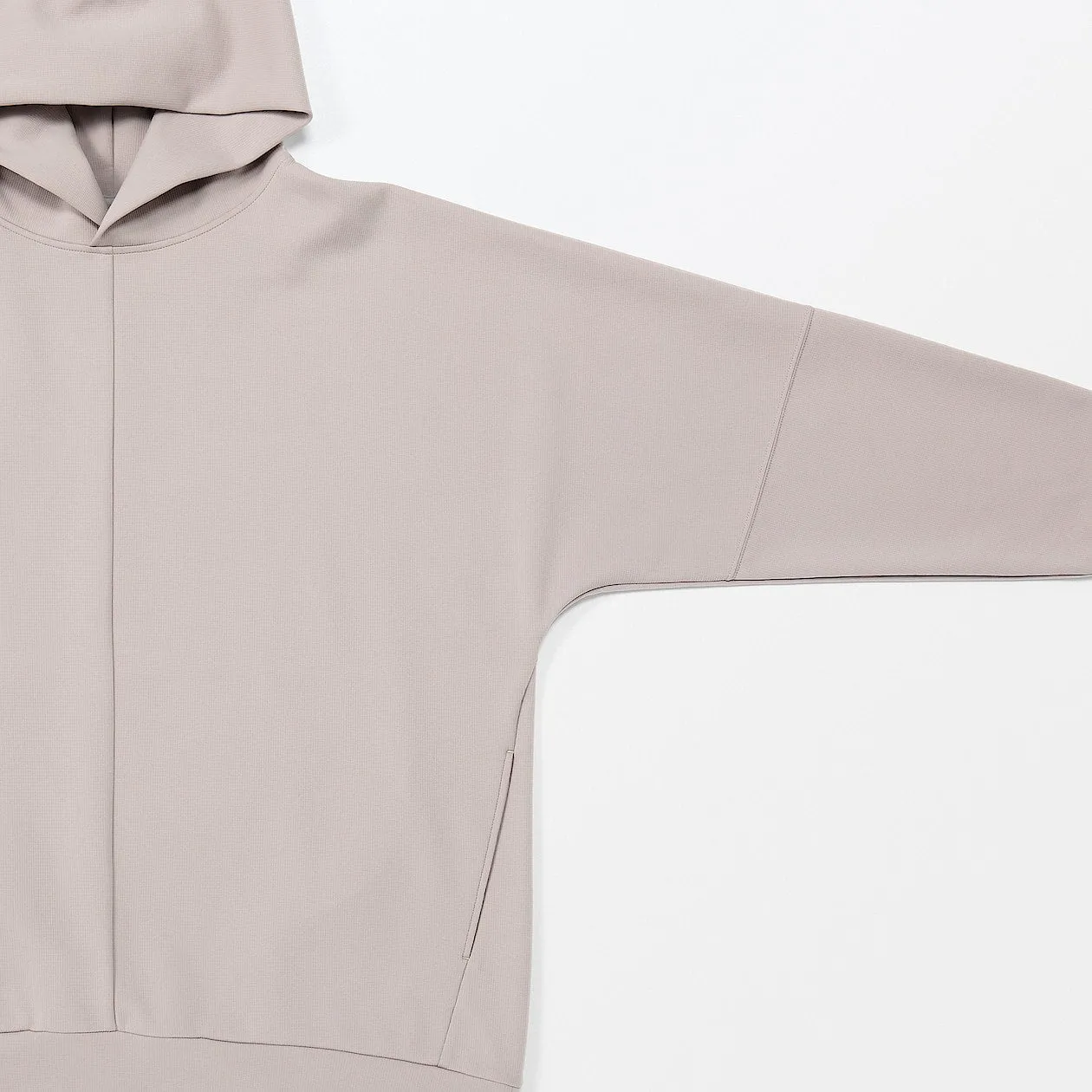 MUJI Labo Water Repellent Double Knitted Hoodie