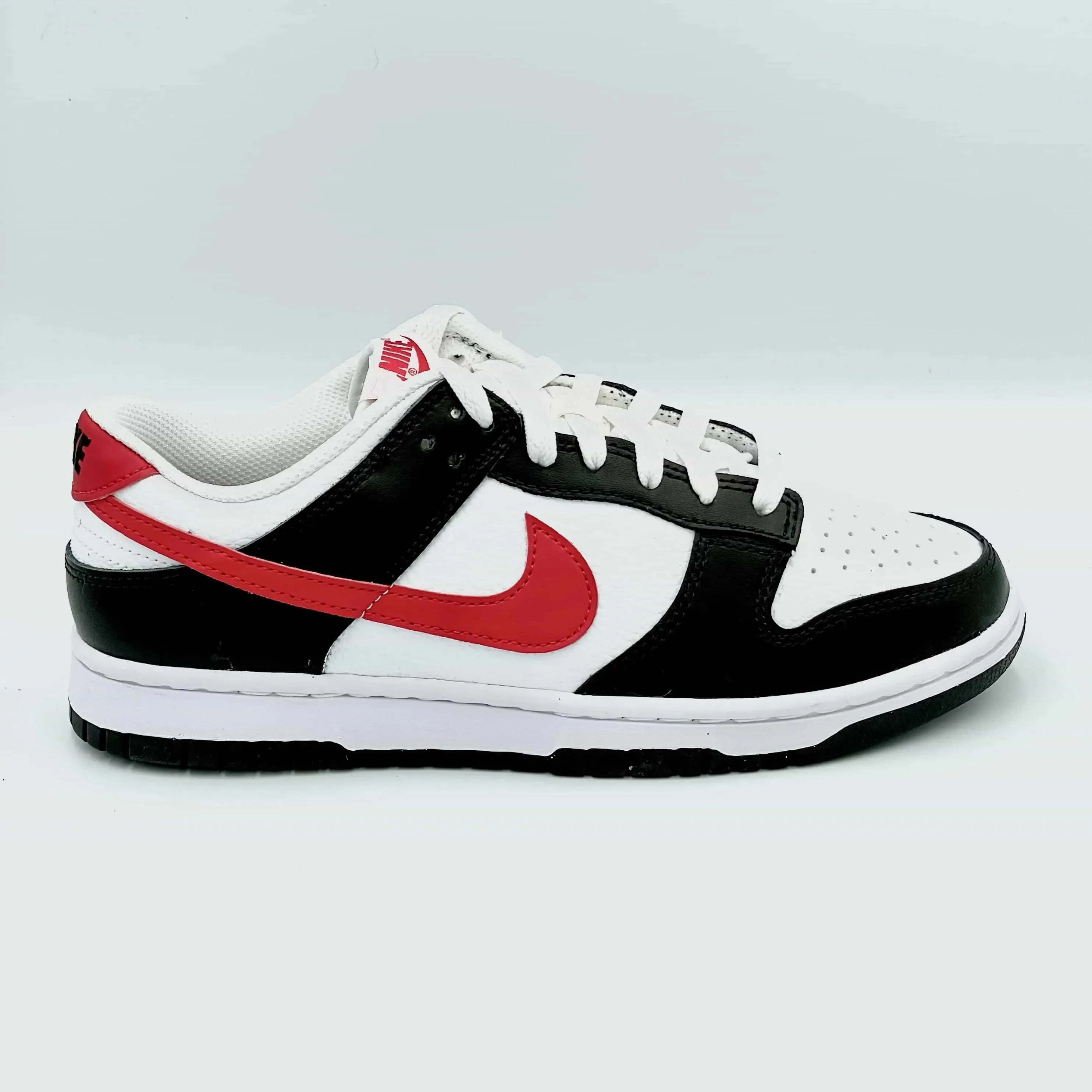 Nike Dunk Low Retro Red Swoosh Panda