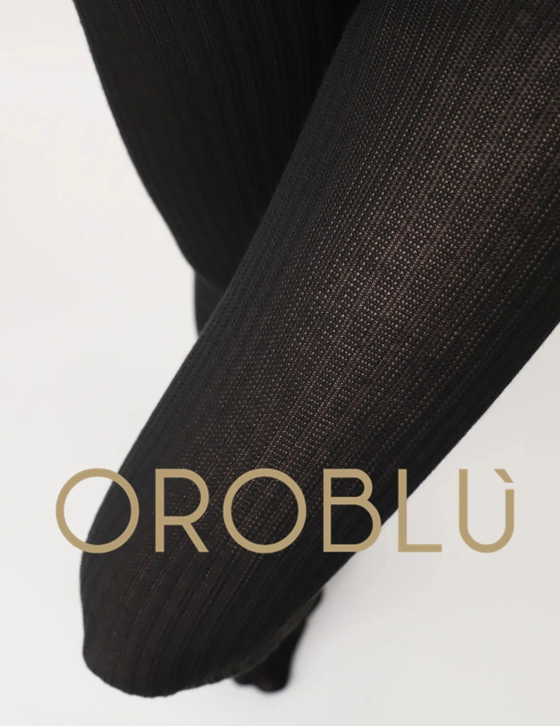 Oroblu Eco Sneaker Natural Rib Tight Black