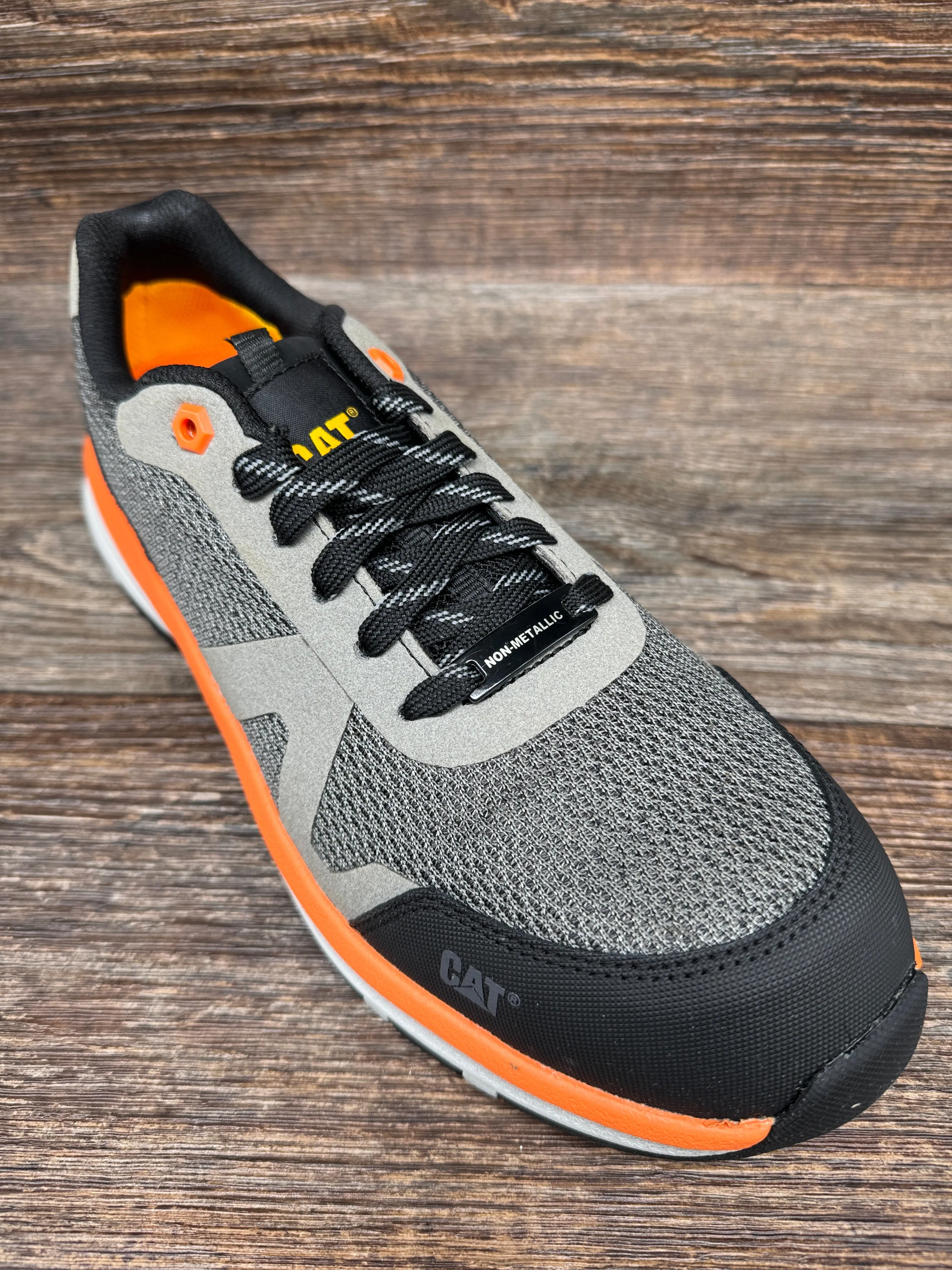 P91078 Men's Passage Composite Toe Athletic Shoe by Caterpillar.