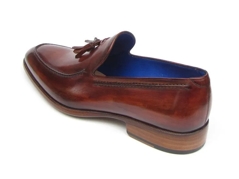 Paul Parkman Men's Brown Tassel Loafers