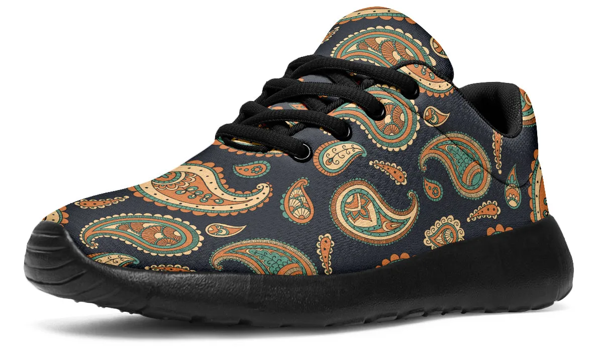 Retro Paisley Sneakers