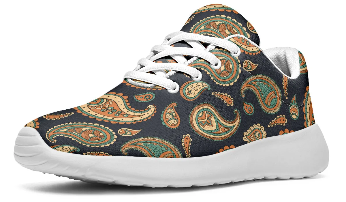 Retro Paisley Sneakers