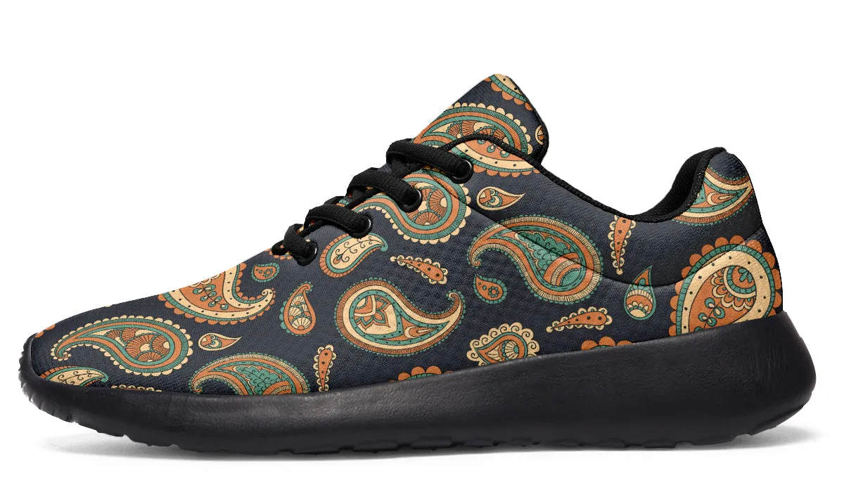 Retro Paisley Sneakers