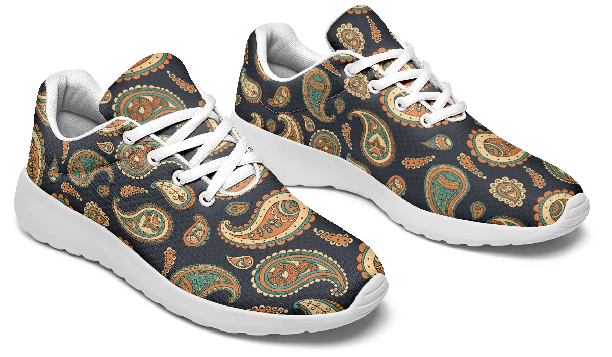 Retro Paisley Sneakers